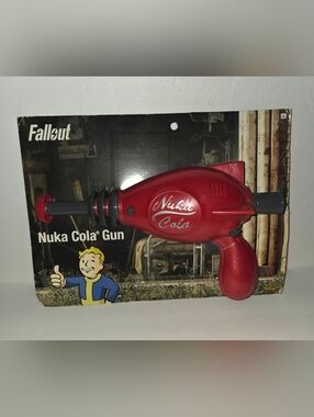 Spirit Halloween Nuka Cola Red Gun Replica Fallout VGame Merchandise New